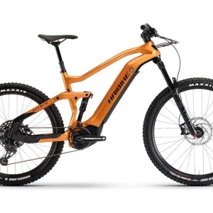 VTT Électrique Tout-Suspendu Haibike AllMtn CF 6.0 Sram GX/NX Eagle 12V 600 Wh 27.5 » Plus / 29 » Orange 2022