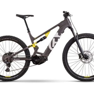VTT Electrique Tout-Suspendu Husqvarna Light Cross LC2 Tektro 9V 630 Wh 29 »/27.5 » Gris / Jaune 2022