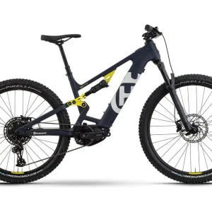VTT Electrique Tout-Suspendu Husqvarna Light Cross LC3 Sram SX Eagle 12V 630 Wh 29 »/27.5 » Bleu Foncé 2023
