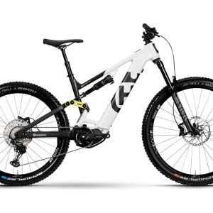VTT Electrique Tout-Suspendu Husqvarna Mountain Cross MC3 Shimano Deore 12V 630 Wh 29/27.5 » Blanc 2023