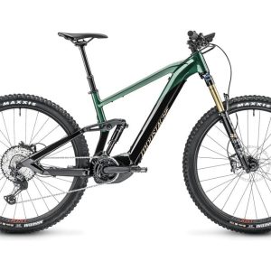 VTT Électrique Tout-Suspendu Moustache Samedi 29 Trail 9 Smart System Shimano SLX / XT 12V 750 Wh 29 » Noir / Vert 2023