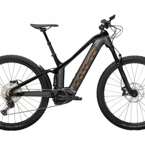 VTT Électrique Tout-Suspendu Trek Powerfly FS 7 Shimano SLX / XT 12V 625 Wh 27.5 » Gris Mat / Noir 2e Gén