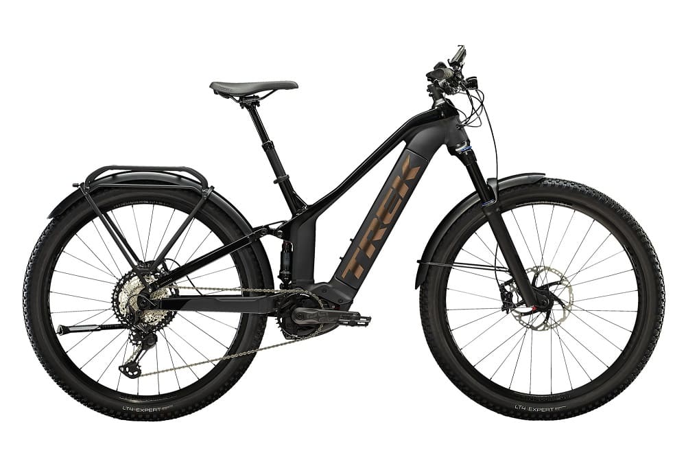 VTT Électrique Tout-Suspendu Trek Powerfly FS 9 EQ Shimano XT 12V 625 Wh 29 » Noir Mat 2023