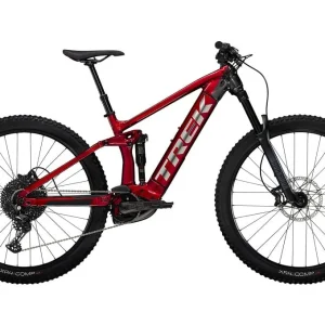 VTT Électrique Tout-Suspendu Trek Rail 5 Shimano Deore 12V 625 Wh 29 » Rouge 2023