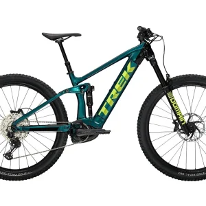 VTT Électrique Tout-Suspendu Trek Rail 7 Shimano SLX XT 12V 625 Wh 29 » Aquatic / Noir 2023