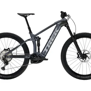 VTT Électrique Tout-Suspendu Trek Rail 9.7 Shimano SLX / XT 12V 625 Wh 29 » Gris Gén 4