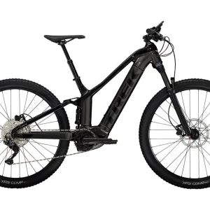 VTT Tout-Suspendu Electrique Trek Powerfly FS4 Shimano Deore 10V 625Wh Noir Gén 3