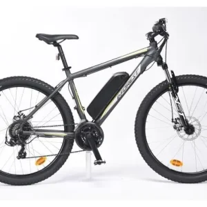 VTT électrique Makadam VAE E-FOREST Homme Noir 27″ 21 Vitesses