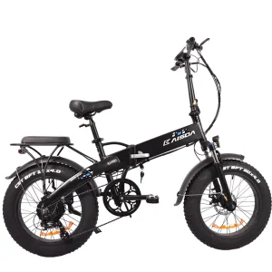 VTT électrique Pliable Kaisda K2 Pro 250W Bafang Motor 20&Prime; Fat Bike 12.8Ah Batterie