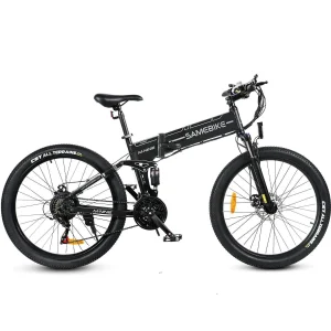 VTT électrique Pliable Samebike LO26-II 750W 26&Prime; 10Ah Batterie avec Roue à Rayons