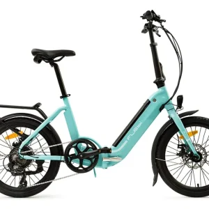 Vélo Electrique Pliant FLEBI Swan 20 bleu ciel