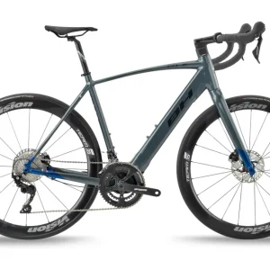 Vélo de Route Électrique BH Core Race 1.4 Shimano 105 11V 540 Wh 2021 Gris / Bleu