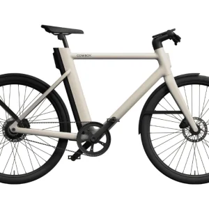 Vélo de Ville Electrique Cowboy 4 Courroie Mono Vitesse 27.5 » Sable Beige