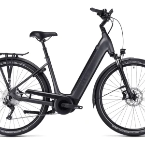 Vélo de Ville Électrique Cube Supreme Sport Hybrid Pro 625 Easy Entry Shimano Deore 10V 625 Wh 700 mm Gris 2023
