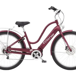 Vélo de Ville Électrique Electra Townie Path Go! 5i Shimano Nexus 5V 500 Wh 27.5 » Bordeaux Rosewood Mat