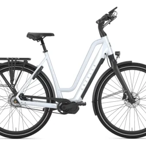 Vélo de Ville Électrique Gazelle Chamonix C5 HMS Shimano Nexus 5V 504 Wh 700 mm Bleu Frozen 2023