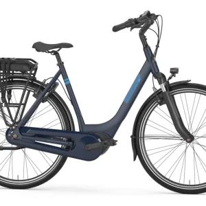 Vélo de Ville Électrique Gazelle Paris C7 HMB Shimano Nexus 7V 300 Wh 700 mm Bleu Marine 2023