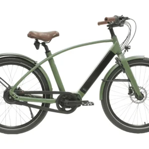Vélo de Ville Électrique Reine Bike Cadre Haut Enviolo City CT 504Wh 26 » Vert Khaki 2022