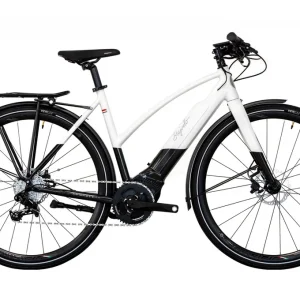 Vélo de Ville Électrique Stajvélo Nomades Sram GX 11V 500 Wh 700 mm Blanc 2022