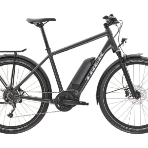 Vélo de Ville Electrique Trek Allant+ 5 27.5&Prime; 500wh Shimano 9V Solid Charcoal 2022