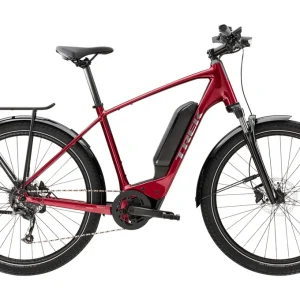 Vélo de Ville Électrique Trek Allant+ 5 Shimano Altus 9V 545 Wh 650b Rouge 2023