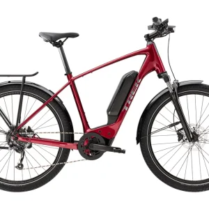 Vélo de Ville Électrique Trek Allant+ 5 Shimano Altus 9V 725 Wh 650b Rouge 2023