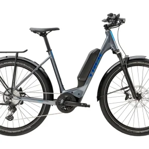 Vélo de Ville Électrique Trek Allant+ 6 Lowstep Shimano Deore 10V 545 Wh 650b Gris/Bleu 2023