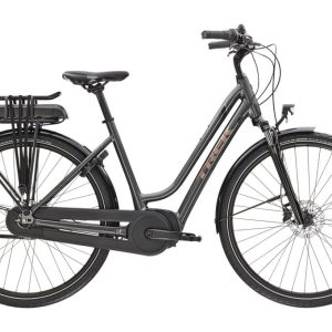 Vélo de Ville Électrique Trek District+ 1 Midstep Shimano Nexus 7V 500 Wh 700 mm Gris Lithium 2023