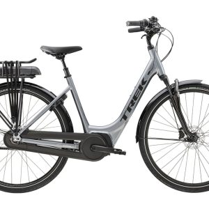 Vélo de Ville Électrique Trek District+ 2 Lowstep Shimano Nexus 7V 400 Wh 700 mm Gris 2023