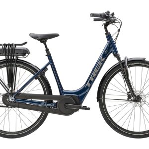 Vélo de Ville Électrique Trek District+ 2 Lowstep Shimano Nexus 7V 500 Wh 700 mm Bleu 2023