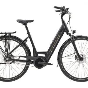 Vélo de Ville Électrique Trek District+ 6 Lowstep 400wh Shimano Nexus 7V Matte Trek Black 2022