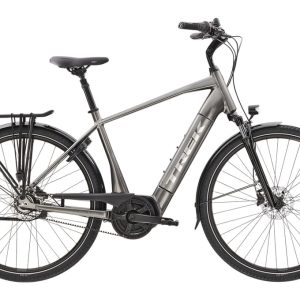 Vélo de Ville Électrique Trek District+ 7 Shimano Nexus 7V 500 Wh 700mm Gris Anthracite 2022