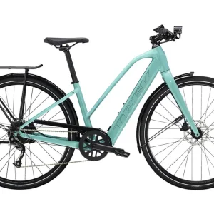 Vélo de Ville Électrique Trek FX+ 2 Shimano Altus 9V 250 Wh 700 mm Vert Sauge 2023