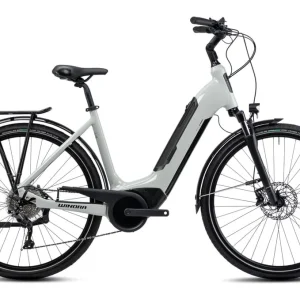 Vélo de Ville Électrique Winora Tria 10 Wave Shimano Deore 10V 500 Wh 700mm Gris 2023