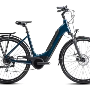 Vélo de Ville Électrique Winora Tria 8 Wave Shimano Altus/Acera 8V 400 Wh 700 mm Bleu Deepsea 2023