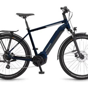 Vélo de Ville Électrique Winora Yucatan 8 Gent Shimano Altus/Acera 8V 630 Wh 27.5 » Bleu Nuit 2023