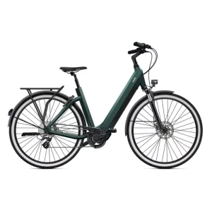 Vélo de ville électrique O2feel iSwan City Up 5.1 vert
