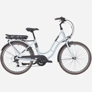 Vélo de ville électrique adulte NAKAMURA E-City 110 Gris