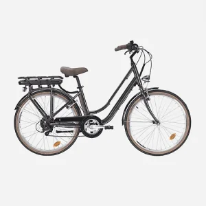 Vélo de ville électrique adulte Nakamura CLASSIC LTD MARRON