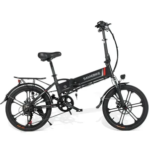 Vélo électrique de ville pliable Samebike 20LVXD30-II 350W 10Ah Batterie