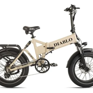 Vélo électrique pliant ADORE compact 20 Storm Beige Diablo Bikes