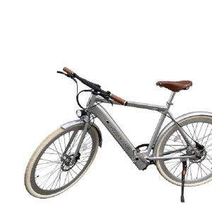 Vélo éléctrique urbain Alérion Cycles a. Silver