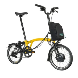 Vélo pliant électrique Brompton Electric C Line Explore – 6 vitesses 2023 jaune