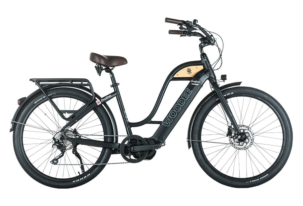 Woodee Bikes Coastliner Classic Swan Noir