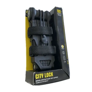Antivol pliable articulé Auvray City Lock 360 Pro avec support - Sécurité 8/10 (ART**)
