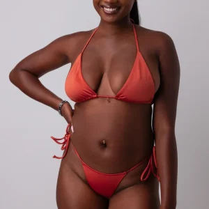 Clausa Triangle Grenat Orange