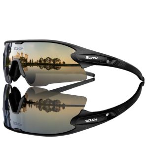 Lunette de ski moderne polarisée