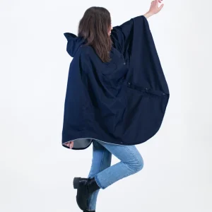 Cape de pluie Félicité - Bleu nuit