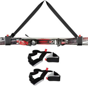 Porte ski avec sangle ajustable