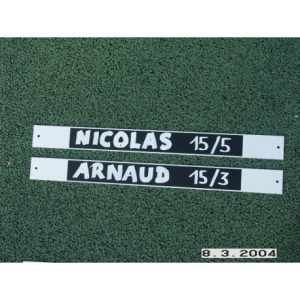 Juego de 4 almohadillas negras para el modelo Compact